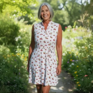 White Cherry Klänning