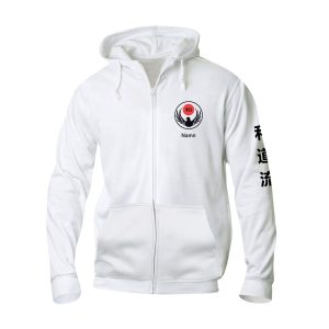 Vit ziphoodie unisex