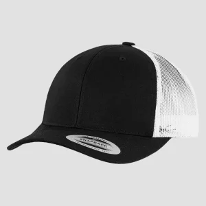 Flexfit Retro Trucker Black / White
