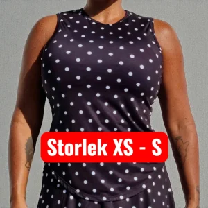 Prickigt Linne Svart