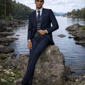 Javier Arnaiz kostymset 5 delar blue