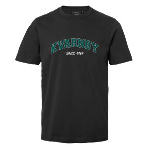 Kortärmad svart t-shirt unisex