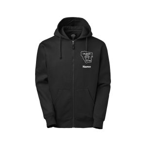 Svart SW ziphoodie unisex