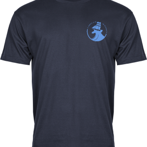 Standard T-shirt Logotyp Marinblå