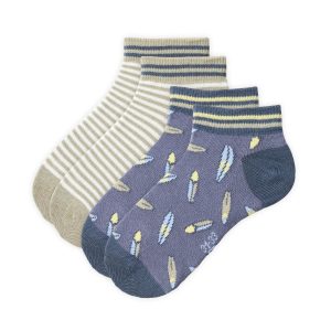 Ankelstrumpor 2-pack surfbrädor