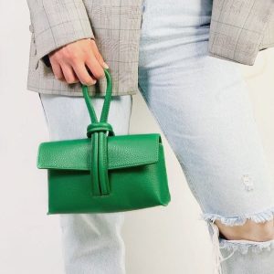 Skinnväska "Barletta", Grön