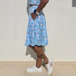 Midsommar Knälång Byxkjol