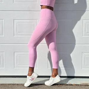 Pink Rose Tights 7/8