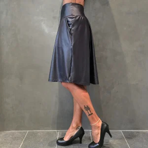 Black Shine Knälång Byxkjol 2.0