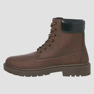 Jack & Jones Ainsworth PU Boots Brown Stone