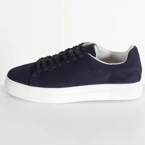 Selected David Chunky Suede Sneaker Dark Navy