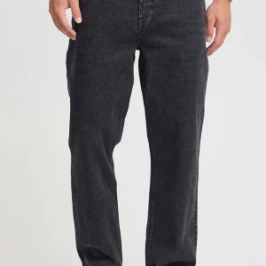 Solid Ryan Relaxed Fit Guled Grey Denim
