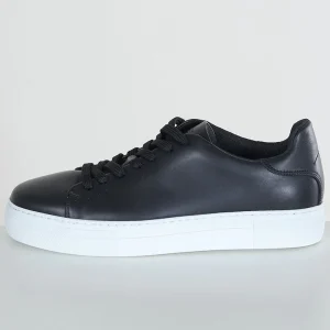 Selected DAVID CHUNKY LEATHER SNEAKER Black