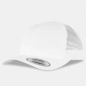 Flexfit Retro Trucker Keps White