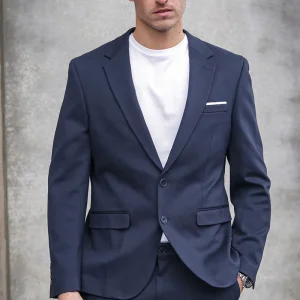 JEFF Ezra Blazer Dark Navy