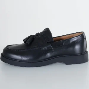 Selected Tim Leather Kiltie Loafer Black