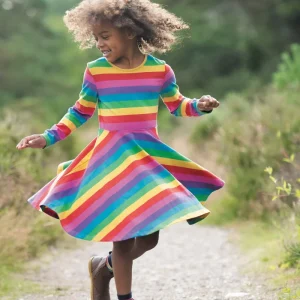 Klänning regnbågsfärger