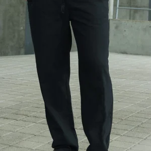 ONLY & SONS Sinus Loose Cotton Linen Pants Black