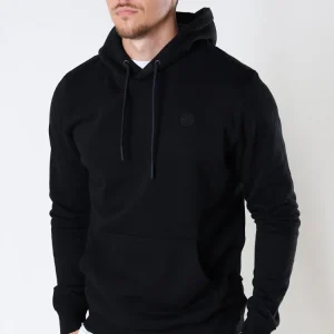 Kronstadt Lars Organic/Recycled hood sweat Black