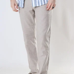 ONLY & SONS Mark Cotton Linen Pants Chinchilla