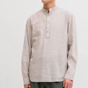 Jack & Jones Summer Linen Blend Tunic Shirt LS String