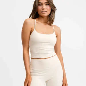 Butter Soft Singlet Cream White