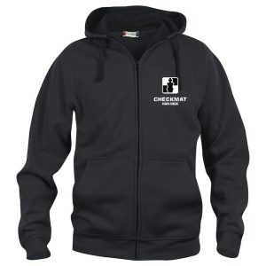 Basic Hoody Full Zip Herr