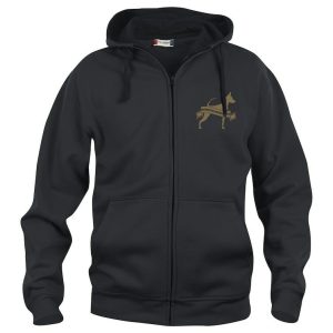 Basic Hoody Full Zip Herr