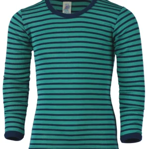 Tröja randig ull- och silkesblandning