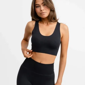 Flow Sports Bra Seamless Black