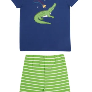 Pyjamas kortärmad krokodil