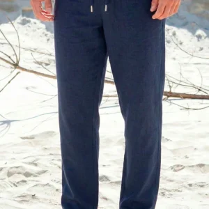 Solid Taiz Pants Insignia Blue