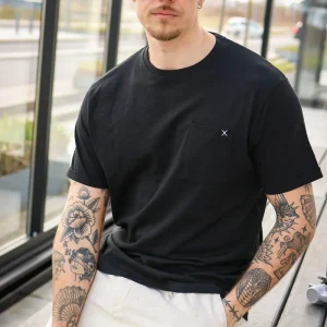 Clean Cut Copenhagen Kolding Organic Tee S/S Black