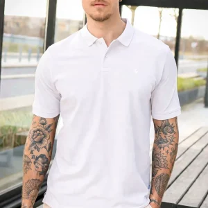 Jack & Jones Basic Polo SS White