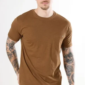 Clean Cut Copenhagen Kolding Organic Tee S/S Brown