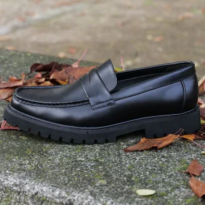 Liebhaveri Plain Loafer Black