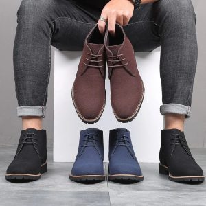 Laurens | Herrskor i Premium Suede Läder