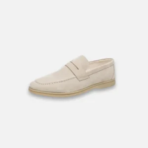 Monaco | Vintage Loafers i läder