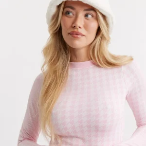 Seamless Base Layer Top Pink