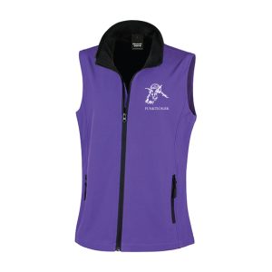 Funktionär softshellväst dam