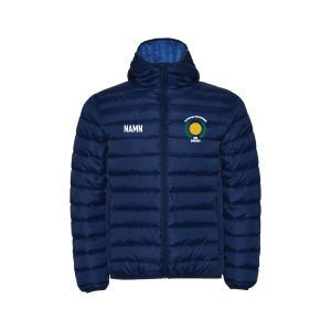 Marinblå dunjacka herr