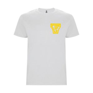 Vit t-shirt med klubbmärke barn