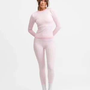 Seamless Base Layer Tights Pink