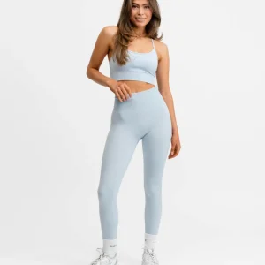 Signature Seamless Tights Light Blue