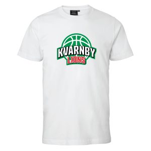 Kortärmad vit t-shirt unisex