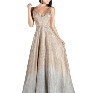 Aftonklänning / Balklänning 9PK023 Loré gold