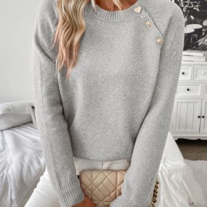 SÄBELLA – PRYDD PÄRLSTICKAD TRÖJA