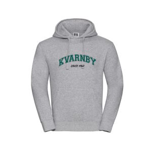 Grå Russell hoodie unisex