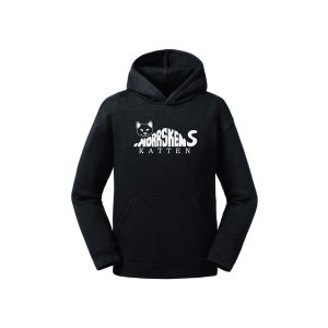 Svart hoodie barn