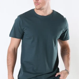 URBAN CLASSICS Shaped Long Tee Bottle Green
